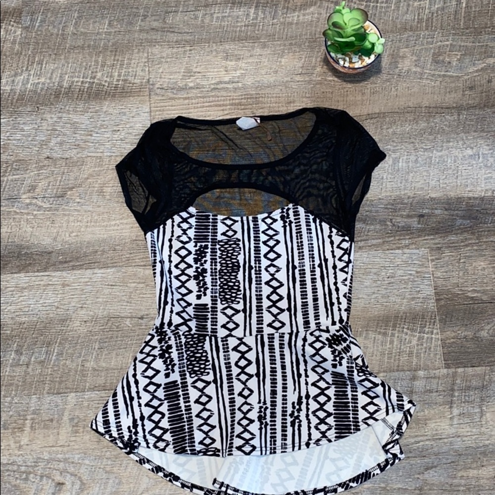 Sexy Peplum Top